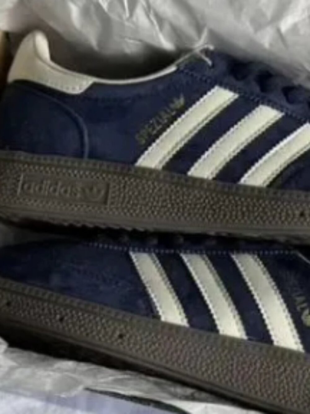 Adidas Samba Navy Blue White Sneakers